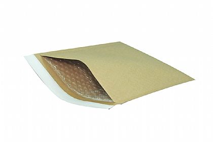 Envelope kraft com plástico bolha