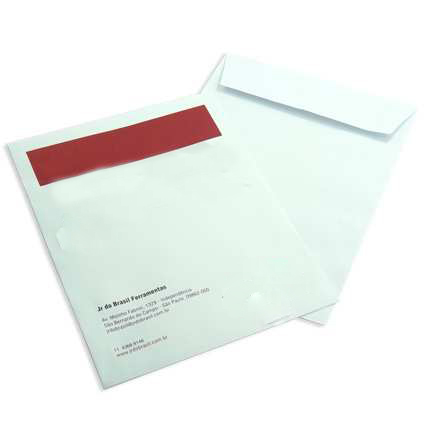 Envelope plástico 4 furos