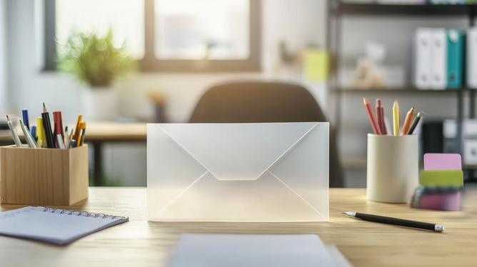 Envelope plástico transparente: Versatilidade e Utilidade