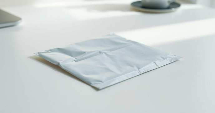 Envelope plástico de segurança com lacre