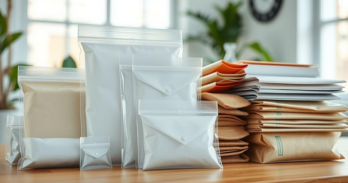 Envelope plástico adesivado: escolha ideal para armazenamento seguro