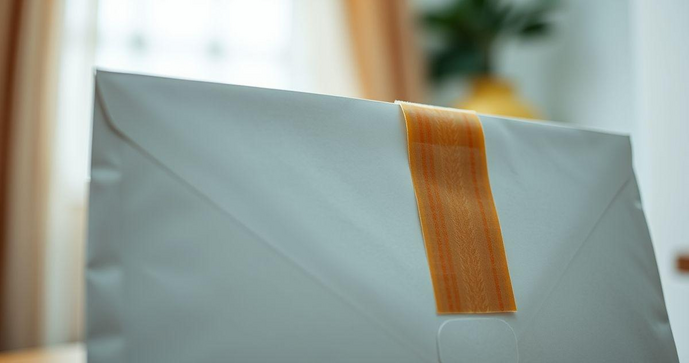 Envelope com fita adesiva é a solução ideal para envio seguro