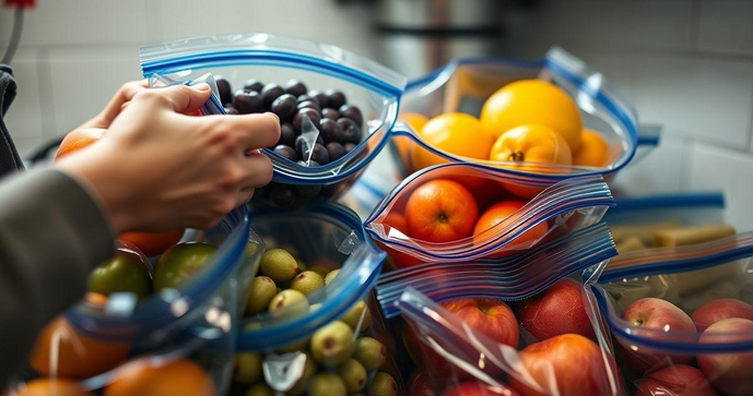 Saco plástico zip lock: a solução prática para organizar e conservar alimentos