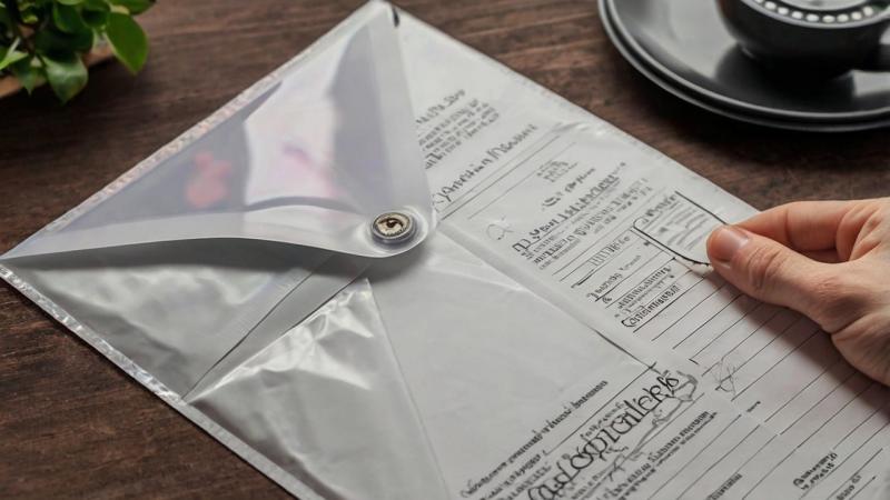 Envelope plástico para documentos: Vantagens essenciais